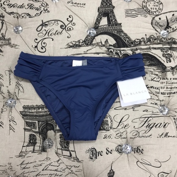 La Blanca Island Goddess Hipster Bikini Bottoms - Picture 6 of 8